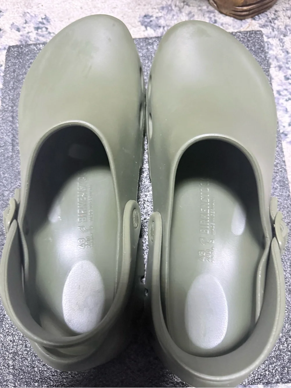 Birkenstock Kids EVA Clog Sandal in Sage